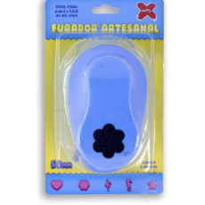 Furador Decorado Para Papel: Flor - 1 Unidade Furador Decorado Para Papel: Flor - 1 Unidade
