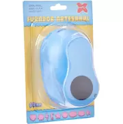 Furador Decorado Para Papel: Circulo - 1 Unidade Furador Decorado Para Papel: Circulo - 1 Unidade