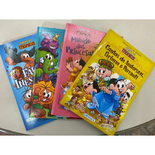 Coleção 4 Livros - Turma da Mônica Coleção 4 Livros - Turma da Mônica