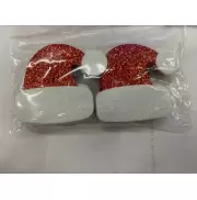 EVA GORRO PAPAI NOEL GLITTER - 6 UNIDADES EVA GORRO PAPAI NOEL GLITTER - 6 UNIDADES