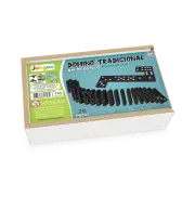 Dominó Tradicional Plástico (estojo) - Junges Dominó Tradicional Plástico (estojo) - Junges