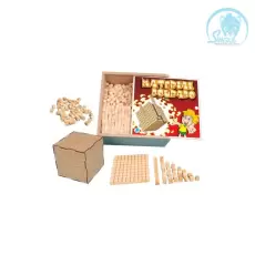 MATERIAL DOURADO C/611 PÇS ESTOJO MADEIRA - Simque (Ref 264) MATERIAL DOURADO C/611 PÇS ESTOJO MADEIRA - Simque (Ref 264)