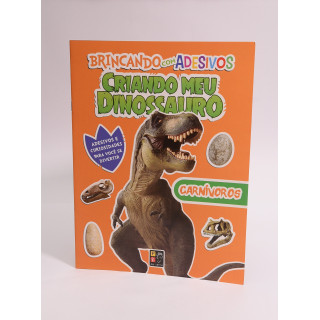CRIANDO MEU DINOSSAURO - CARNÍVOROS - ADESIVOS CRIANDO MEU DINOSSAURO - CARNÍVOROS - ADESIVOS