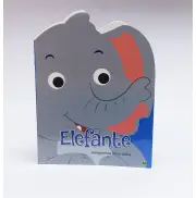 AMIGUINHOS RECORTADOS ELEFANTE - LETRA MAIÚSCULA AMIGUINHOS RECORTADOS ELEFANTE - LETRA MAIÚSCULA