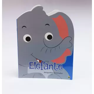 AMIGUINHOS RECORTADOS ELEFANTE - LETRA MAIÚSCULA