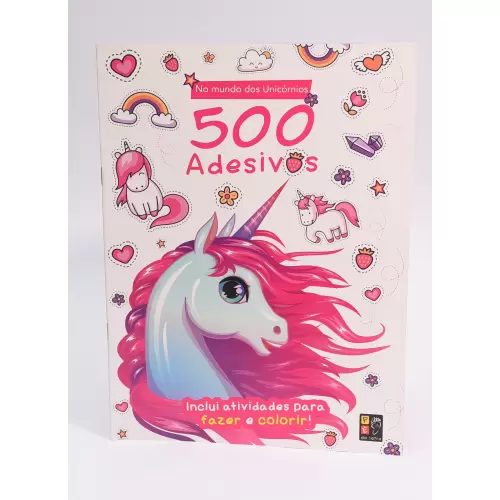 Livro Turma da Mônica Para Ler, Pintar e Brincar + de 500 Adesivos