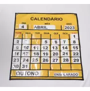 PAINEL CALENDÁRIO - TECIDO EMBORRACHADO