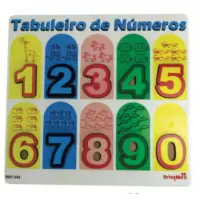 Tabuleiro de Nùmeros - BrinqMutti
