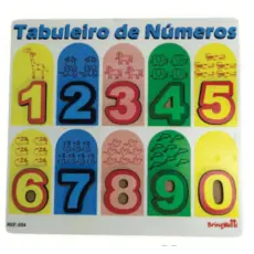 Tabuleiro de Nùmeros - BrinqMutti