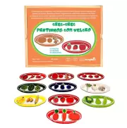 Crec Crec Pratinhos Com Velcro - BrinqMutti Crec Crec Pratinhos Com Velcro - BrinqMutti