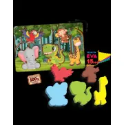 Tabuleiro Espelhamento de Animais Tabuleiro Espelhamento de Animais