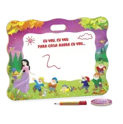 Lousa Risque e Rabisque (Branca de Neve) 50x40 - Junges