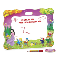 Lousa Risque e Rabisque (Branca de Neve) 50x40 - Junges Lousa Risque e Rabisque (Branca de Neve) 50x40 - Junges