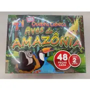 Quebra Cabeça Aves da Amazônia -  48 peças
