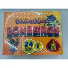 Quebra Cabeça Bombeiros - 24 peças