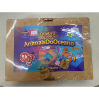 Quebra Cabeça Animais do Oceano - 96 peças