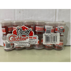 Kit Glitter Vermelho - 12 UNIDADES Kit Glitter Vermelho - 12 UNIDADES