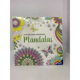 MANDALAS - LIVRO DE COLORIR ANTIESTRESSE