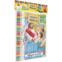 LER E COLORIR HISTORIAS BIBLICAS COLEÇÃO COM 10 LIVROS