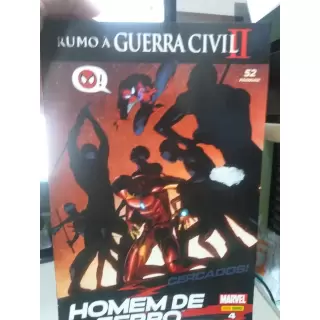 HOMEM DE FERRO 1ª SÉRIE VOL 04 - CERCADOS - COM PEQUENO DEFEITO NA CAPA!!!