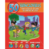 50 BRINCADEIRAS PARA SE FAZER AO AR LIVRE OU DENTRO DE CASA - CAPA VERMELHA 50 BRINCADEIRAS PARA SE FAZER AO AR LIVRE OU DENTRO DE CASA - CAPA VERMELHA