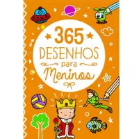 LIVRO INFANTIL 365 DESENHOS PARA MENINOS LIVRO DE PINTURA