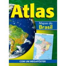 ATLAS MAPAS DO BRASIL COM MEGA POSTER DE 1 METRO ATLAS MAPAS DO BRASIL COM MEGA POSTER DE 1 METRO