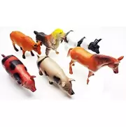 Baú Animais da Fazenda Emborrachado - 18 peças  Baú Animais da Fazenda Emborrachado - 18 peças