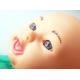 Boneca Menina Branca em Vinil - Maxi Toys Boneca Menina Branca em Vinil - Maxi Toys