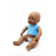 Boneco Menino Negro em Vinil - Maxi Toys Boneco Menino Negro em Vinil - Maxi Toys