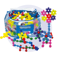 Encaixe Mágico C/400 Peças - Brinquedo Pedagógico Encaixe Mágico C/400 Peças - Brinquedo Pedagógico