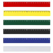 Régua escolar 30cm Colorida - Cores sortidas Régua escolar 30cm Colorida - Cores sortidas