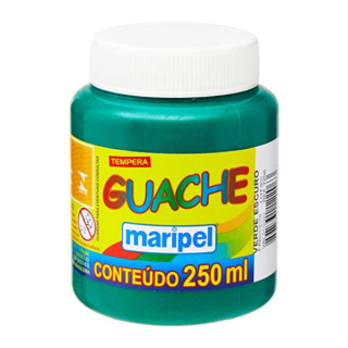 Tinta Guache 250ml Verde Escuro Maripel