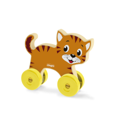 Baby roller Gatinho - Carrinho Animal (Em Madeira) - Junges Baby roller Gatinho - Carrinho Animal (Em Madeira) - Junges