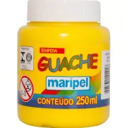 Tinta Guache 250ml Amarelo - Maripel