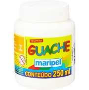 Tinta Guache 250ml Branco - Maripel