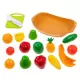 Nutri cozinha Tateti - 14 Frutas e Verduras divididas velcro