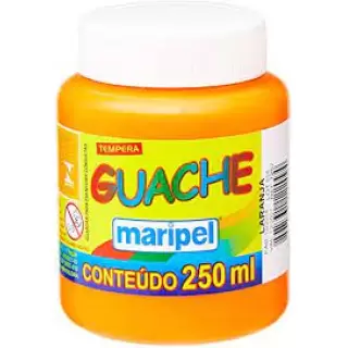 Tinta Guache 250ml Laranja - Maripel