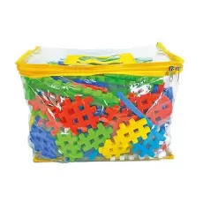 Mil Idéias C/160 Peças - Brinquedo Pedagógico