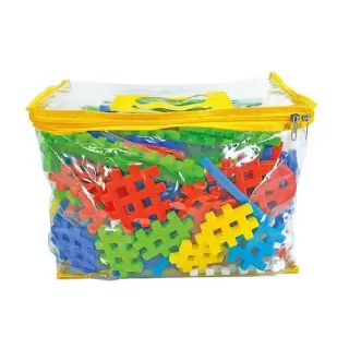 Mil Idéias C/160 Peças - Brinquedo Pedagógico