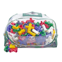 Tubes C/300 Peças - Brinquedo Pedagógico Tubes C/300 Peças - Brinquedo Pedagógico
