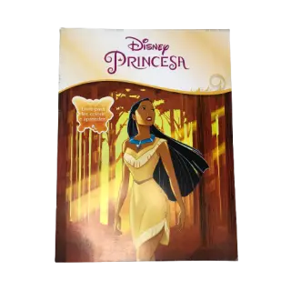 Disney Princesa Pocahontas - Ler, colorir e aprender- Grande