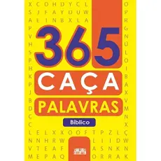 365 CAÇA PALAVRAS - BIBLICO CAPA AMARELA LETRA GRANDE