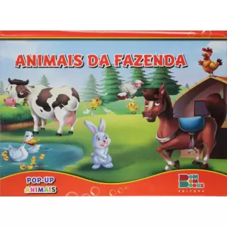 LIVRO POP-UP: ANIMAIS DA FAZENDA
