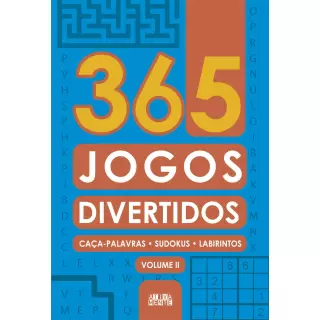 365 JOGOS DIVERTIDOS VOLUME II CAPA AZUL