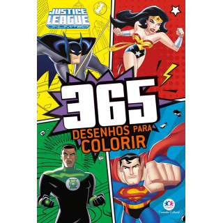 LIGA DA JUSTIÇA - 365 - DESENHOS PARA COLORIR
