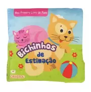 MEU PRIMEIRO LIVRO DE PANO - BICHINHOS DE ESTIMAÇÃO