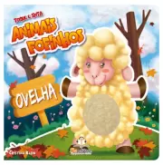 TOQUE E SINTA ANIMAIS FOFINHO - OVELHA