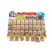 ALFABETO MOVEL DEGRAU - Simque (Ref 621)
