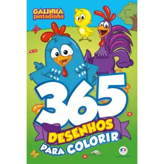 365  DESENHOS PARA COLORIR GALINHA PINTADINHA